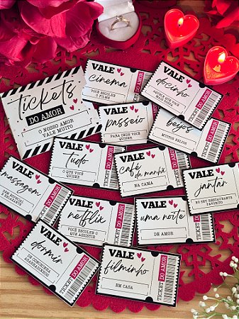 Tickets do Amor - Dia dos Namorados