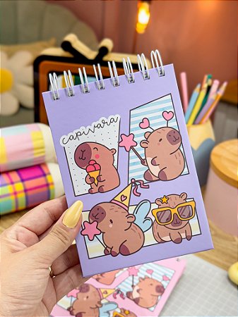 Bloquinho Anotações Capivara