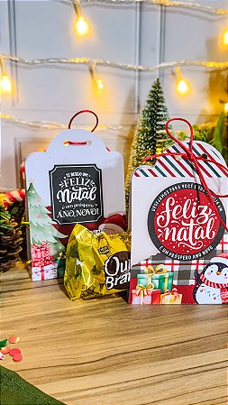 Porta Bombom de Natal - 10 Unidades
