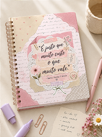 Caderno A5 Muito Vale – Coleção Preciosa