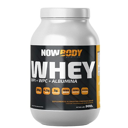 Whey Blend Proteico WPI + WPC + Albumina - Now body Nutrition