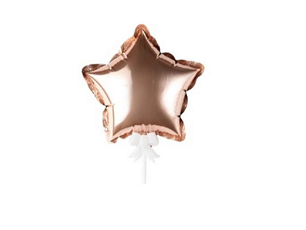 Mini Balão Inflável c/ vareta - Estrela