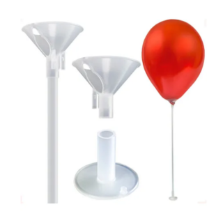 Kit Suporte para Balão c/ base adesiva - 10un.