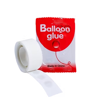 Fita Adesiva Gota Cola Balão - 100 gotas - 1 unidade