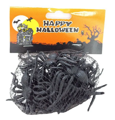 Kit Mini Aranha Halloween c/ 12un.
