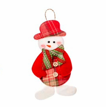 Boneco Neve Decorativo de Feltro - 1un.