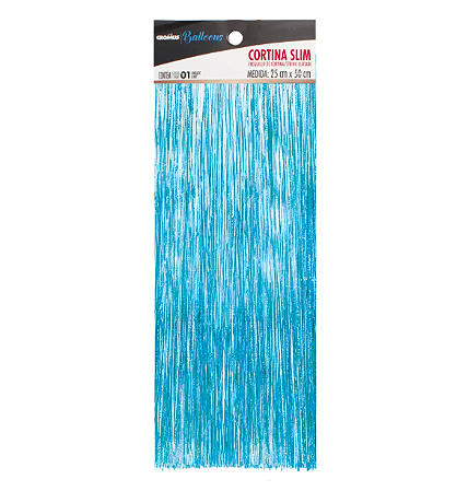 Cortina Slim Holografico - 25X50CM Cromus