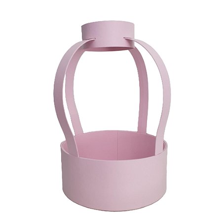 Caixa Redonda King Box 39cmx24cmX10cm- 1un.