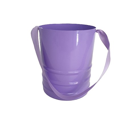 Vaso Alumínio c/ alça Pote 11,5cmX9,5cm- 1un.