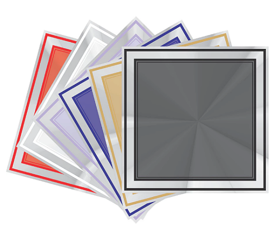 Poli Acetinado 55cmx55cm -5fls