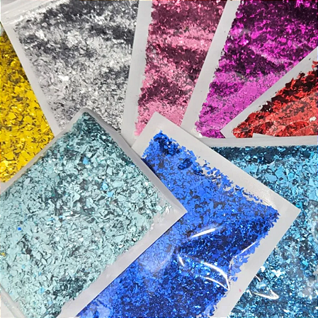 Confete Metalizado Rasgadinho para Balão - 15gr