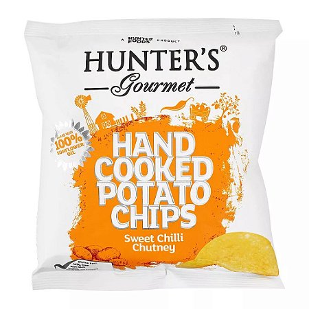 CHIPS DE BATATA FRITA SABOR PIMENTA DOCE HUNTERS 125GR