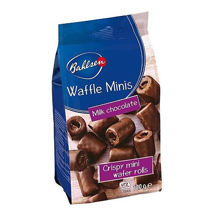 WAFFLE MINIS CHOC BISCOI ALE BAHLSEN 100GR