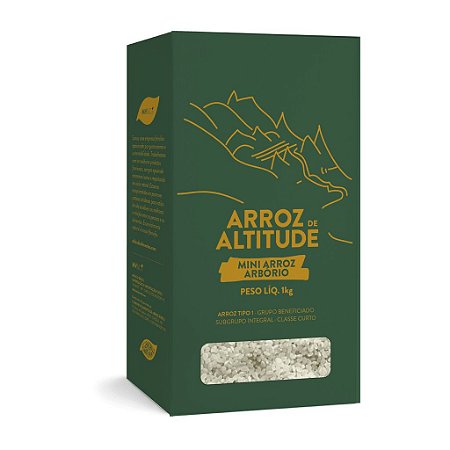 ARROZ MINI ARBORIO GRANO ARROZ DE ALTITUDE 1KG