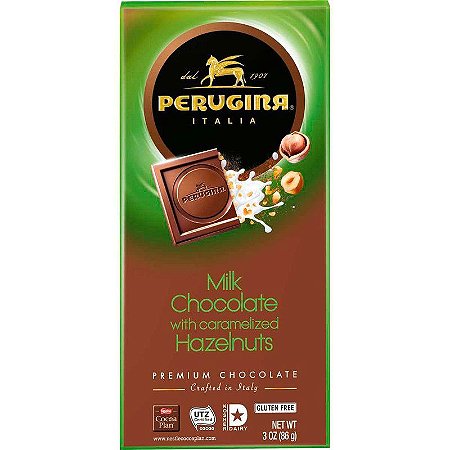 CHOCOL ITA PERUGINA MILK WITH HAZELNUTS 86GR