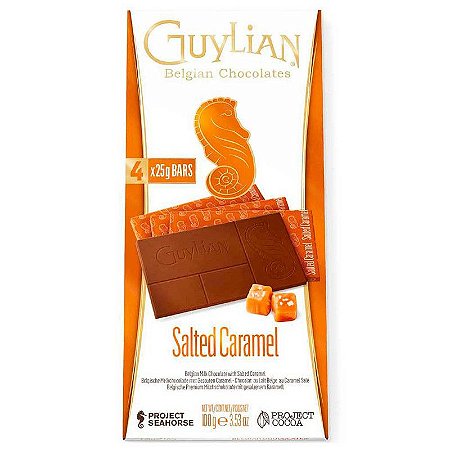 CHOCOL BEL GUYLIAN SALTED CARAMEL 100GR