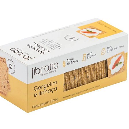 FIBRATTO GERGILIM E LINHACA 245GR