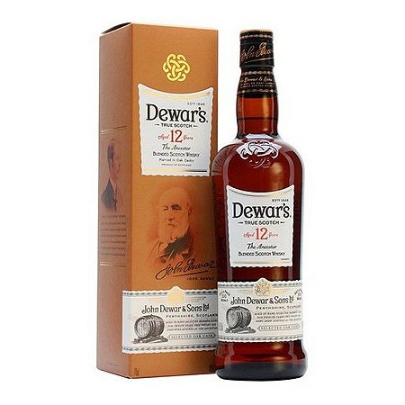 WHISKY DEWARS 12 ANOS 1000 ML