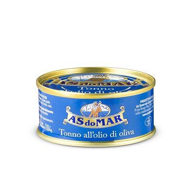 ATUM AO OLEO DE OLIVA AS DO MAR 160GR