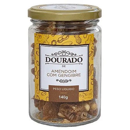 AMENDOIM COM GENGIBRE AMENDOIM DOURADO 140GR