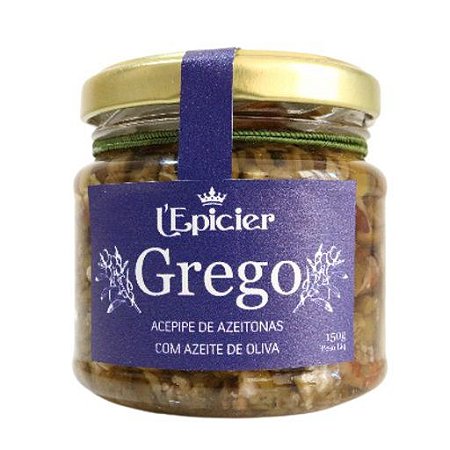 GREGO ACEPIPE DE AZEITONAS L EPICIER 150GR