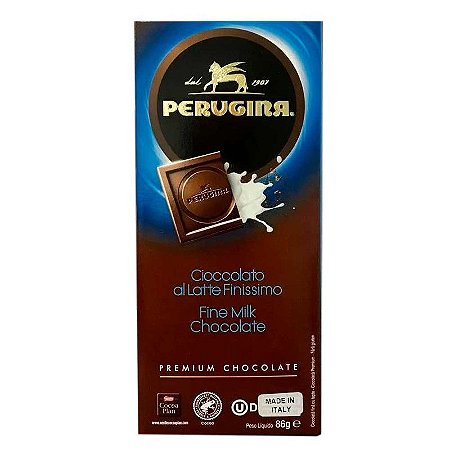 CHOCOL ITA PERUGINA FINE MILK 86GR