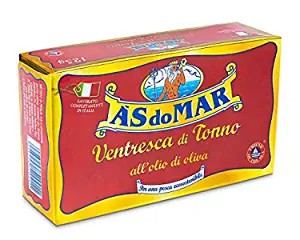 VENTRESCA DE TONNO AS DO MAR 125GR