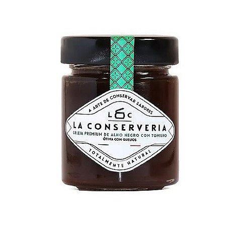 GELEIA DE ALHO NEGRO E TOMILHO LA CONSERVERIA 40 GR