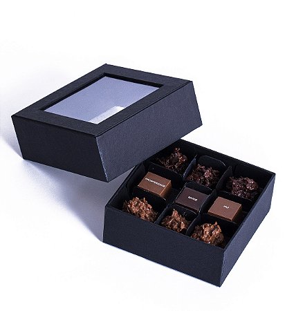 CAIXA CLASSICA 9 BOMBONS SELEZIONE FASANO 90GR