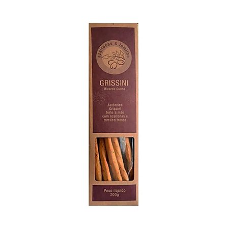 GRISSINI DE AZEITONAS E TOMILHO RICARDO CUNHA 200 GR