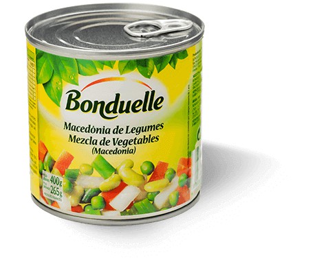 MACEDONIA DE LEGUMES FRA BONDUELLE 400GR