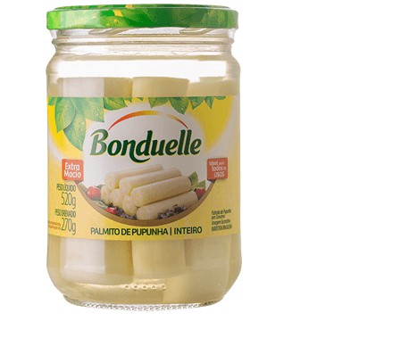 PALMITO BRA BONDUELLE PUPUNHA 520GR