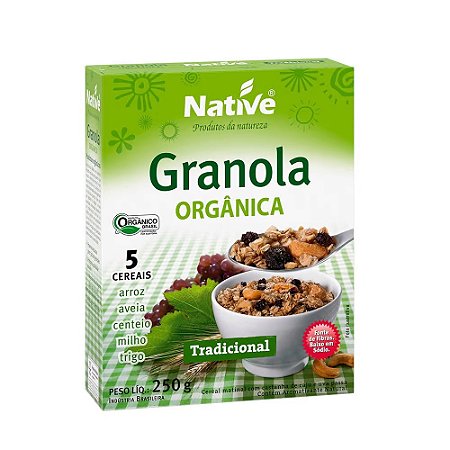 GRANOLA ORGANICA NATIVE TRAD 250GR