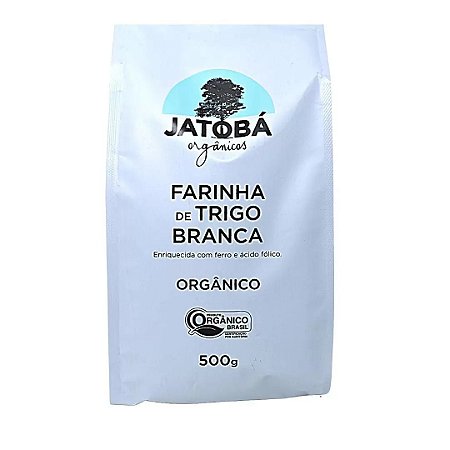 FARINHA DE TRIGO BRANCA ORG JATOBA 500GR