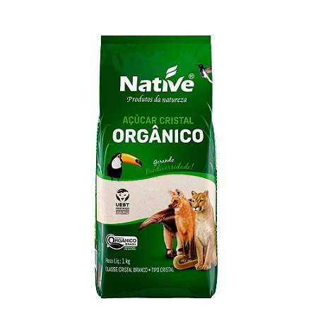 ACUCAR NATIVE CLARO ORGANICO 1KG