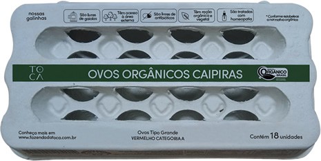 OVOS ORG CAIPIRA GRANDE F TOCA 18UN