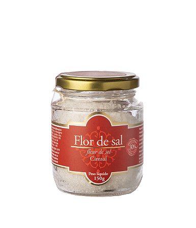 POTE VIDRO FLOR DE SAL CIMSAL 150GR