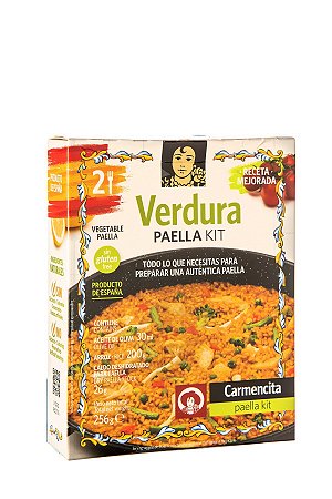 KIT PAELLA VEGETARIANA CARMENCITA 255GR