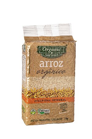 ARROZ INTEGRAL ORGANIC A VACUO 1KG