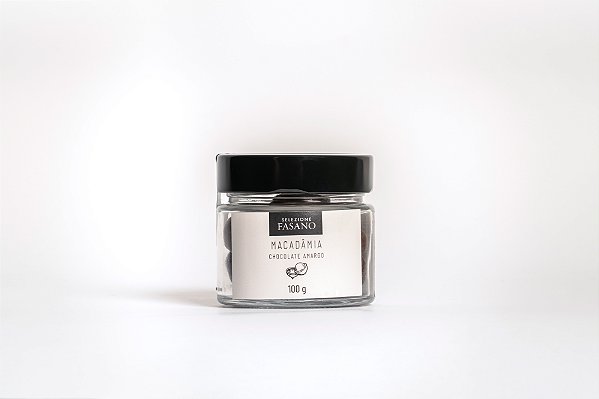 MACADAMIA COBERTA COM CHOCOLATE AMARGO SELEZIONE 100GR