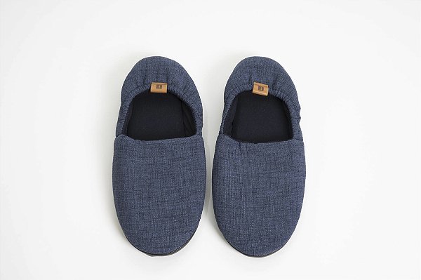 PANTUFA COM NECESSAIRE MARINHO  36 37