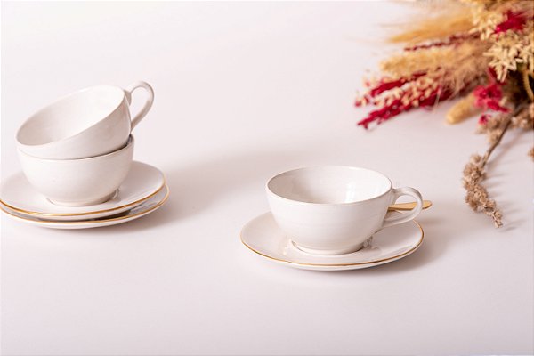 XICARA DE CAFE BC BORDA EM OURO EMPORIO