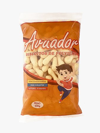 Biscoito de Polvilho Avuador Tradicional - Caixa com 10 pacotes de 100gr