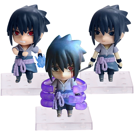 Boneco Action Figure Naruto Shippuden Sasuke Uchiha
