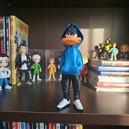 Boneco Patolino Estilo Urbano Decoração Figure Daffy Duck