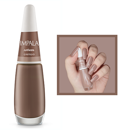 Esmalte  A Cor da Sua Moda Cremoso Cor Sutileza 7,5ml Impala