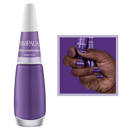 Esmalte A Cor da Sua Moda Cremoso Cor Descomplicado 7,5ml Impala
