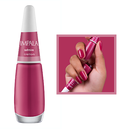 Esmalte A Cor da Sua Moda Cremoso Cor Admire 7,5ml Impala