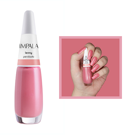 Esmalte Impala A Cor da Sua Moda Perolado Lenny 7,5ml Impala