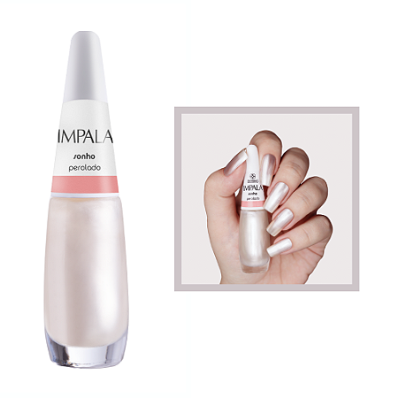 Esmalte  A Cor da Sua Moda Perolado Cor Sonho 7,5ml Impala